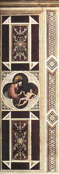 GIOTTO di Bondone Creation of Adam